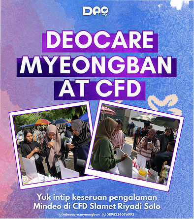 Konten sosial media Deocare Myeongban at CFD